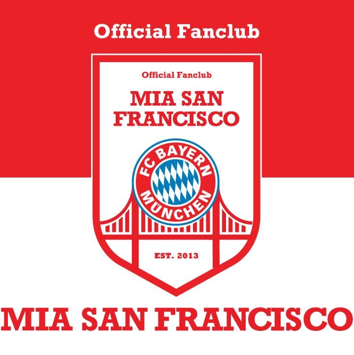 Mia San Francisco FC Bayern München fan club logo